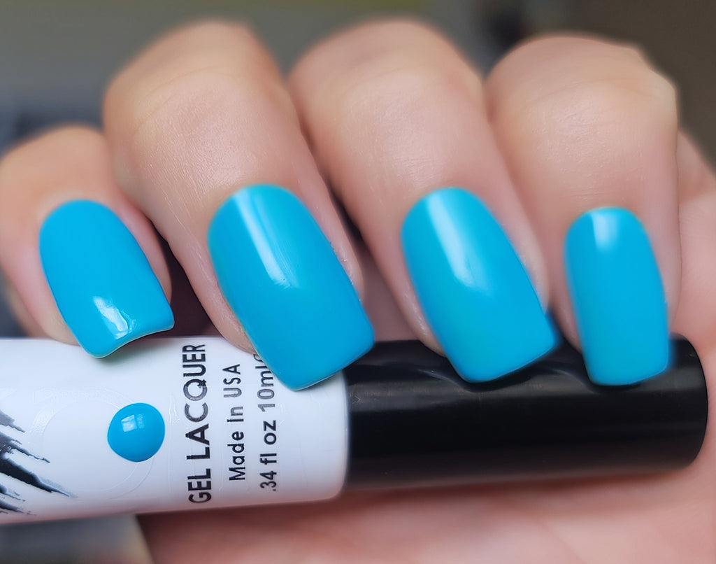 liquid courage neon blue